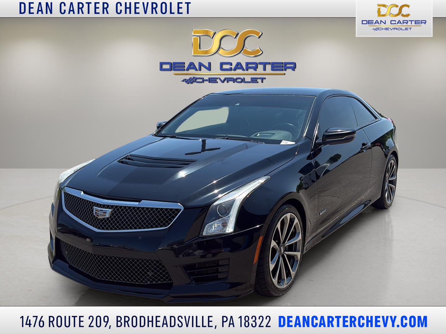 Black Raven 2016 Cadillac ATS-V Coupe Coupe Rear-Wheel Drive 8-Speed Automatic