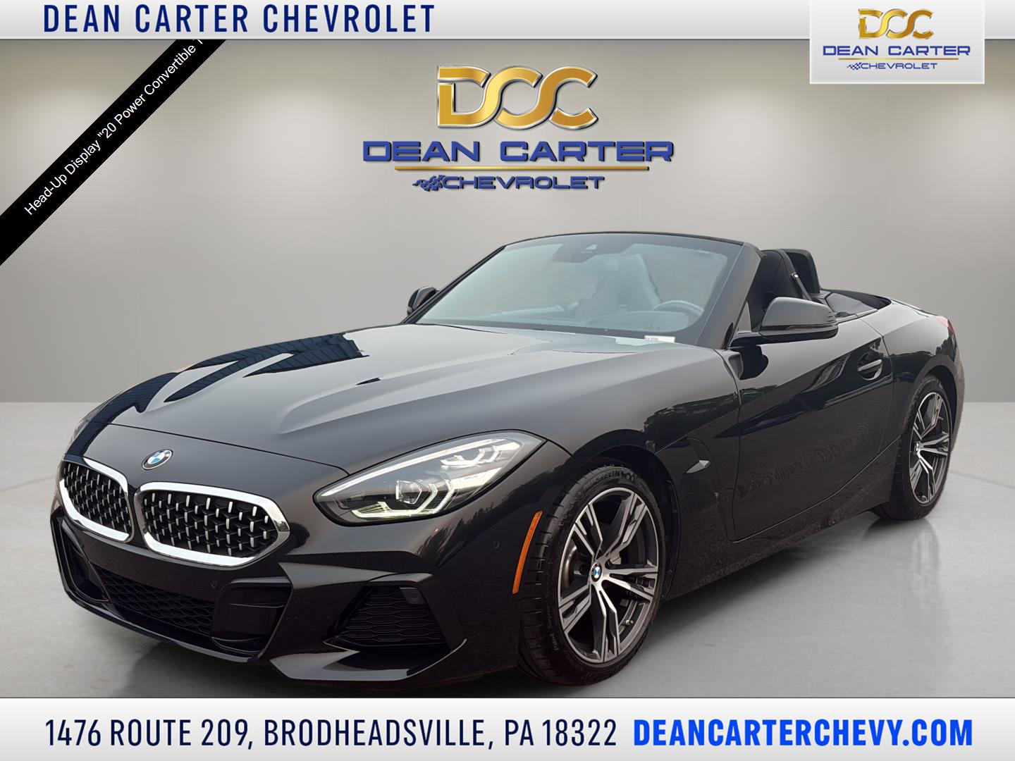 Black Sapphire Metallic 2020 BMW Z4 Convertible Automatic