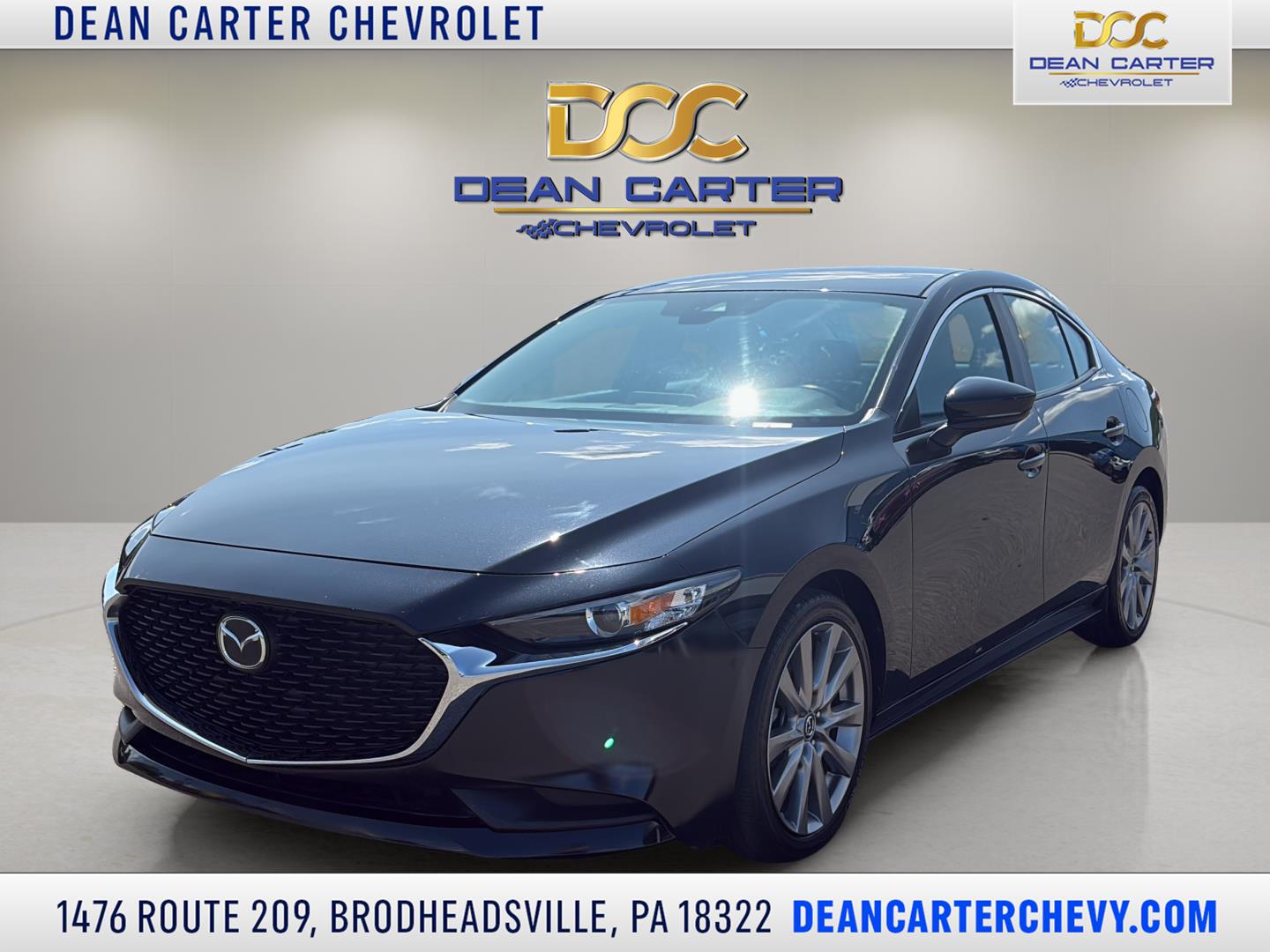 Jet Black Mica 2023 Mazda MAZDA3 Sedan Front-Wheel Drive Automatic