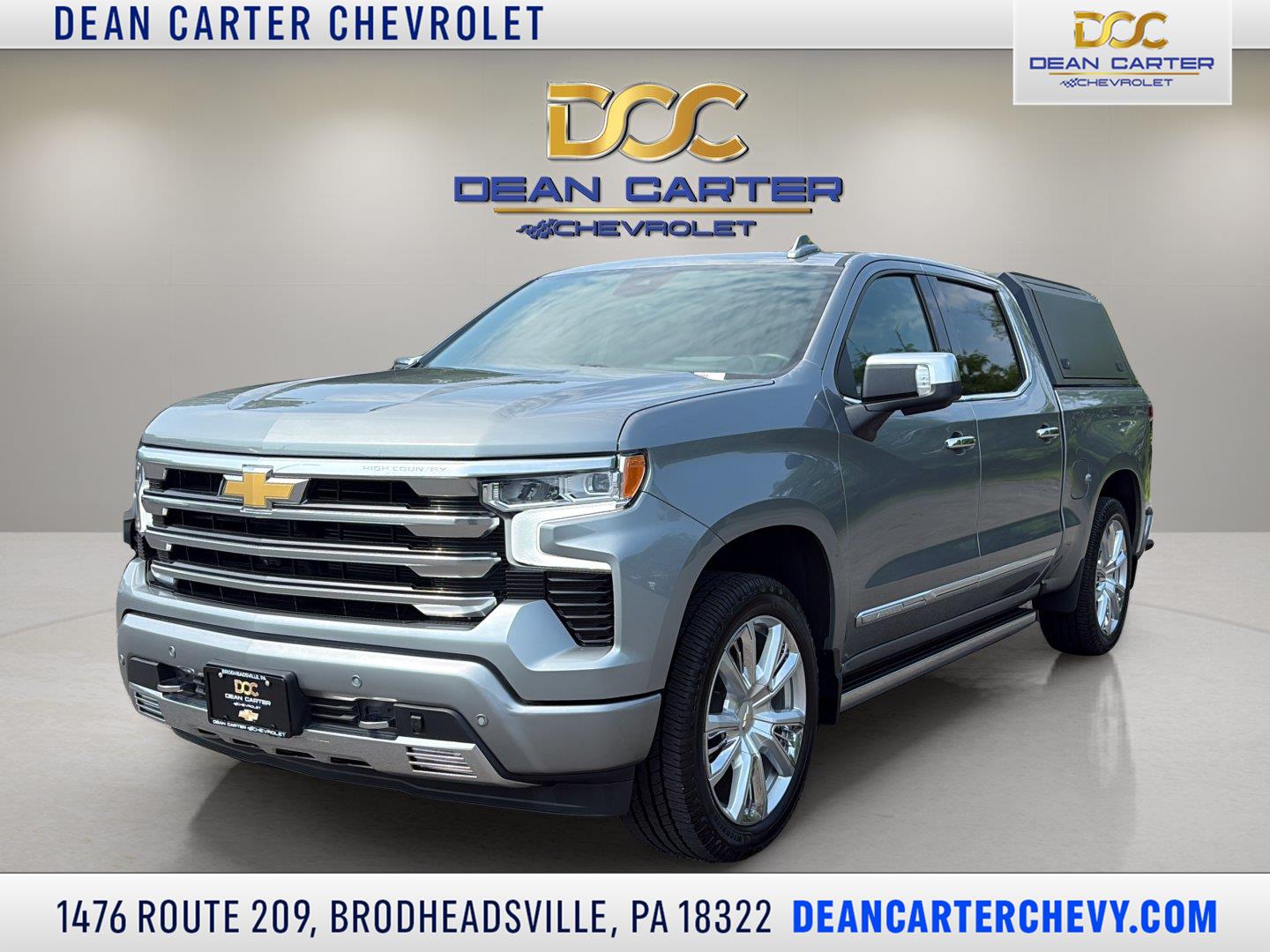 Gray 2024 Chevrolet Silverado 1500 Pickup Truck Four-Wheel Drive Automatic