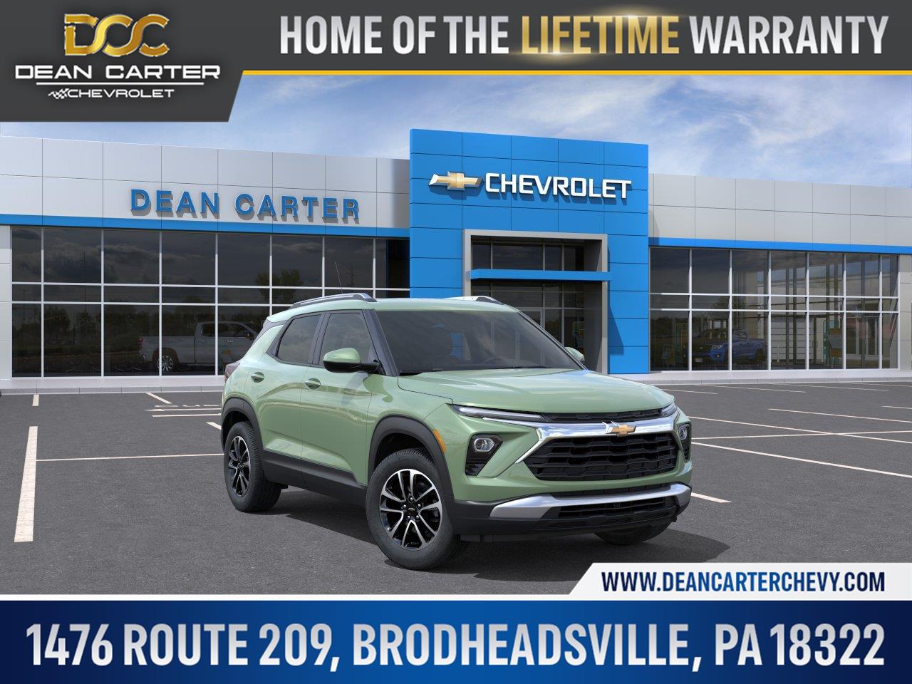Cacti Green 2026 Chevrolet Trailblazer SUV / Crossover Four-Wheel Drive 9-Speed Automatic