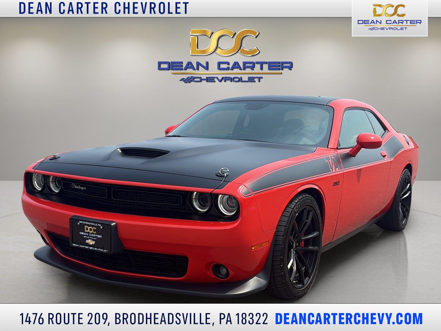 Go Mango 2021 Dodge Challenger Coupe Rear-Wheel Drive 6-Speed Manual