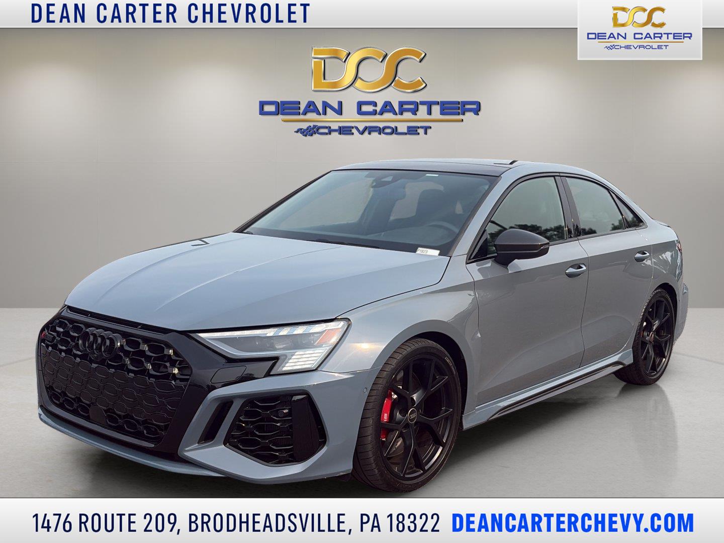 Kemora Gray Metallic 2024 Audi RS 3 Sedan All-Wheel Drive Automatic
