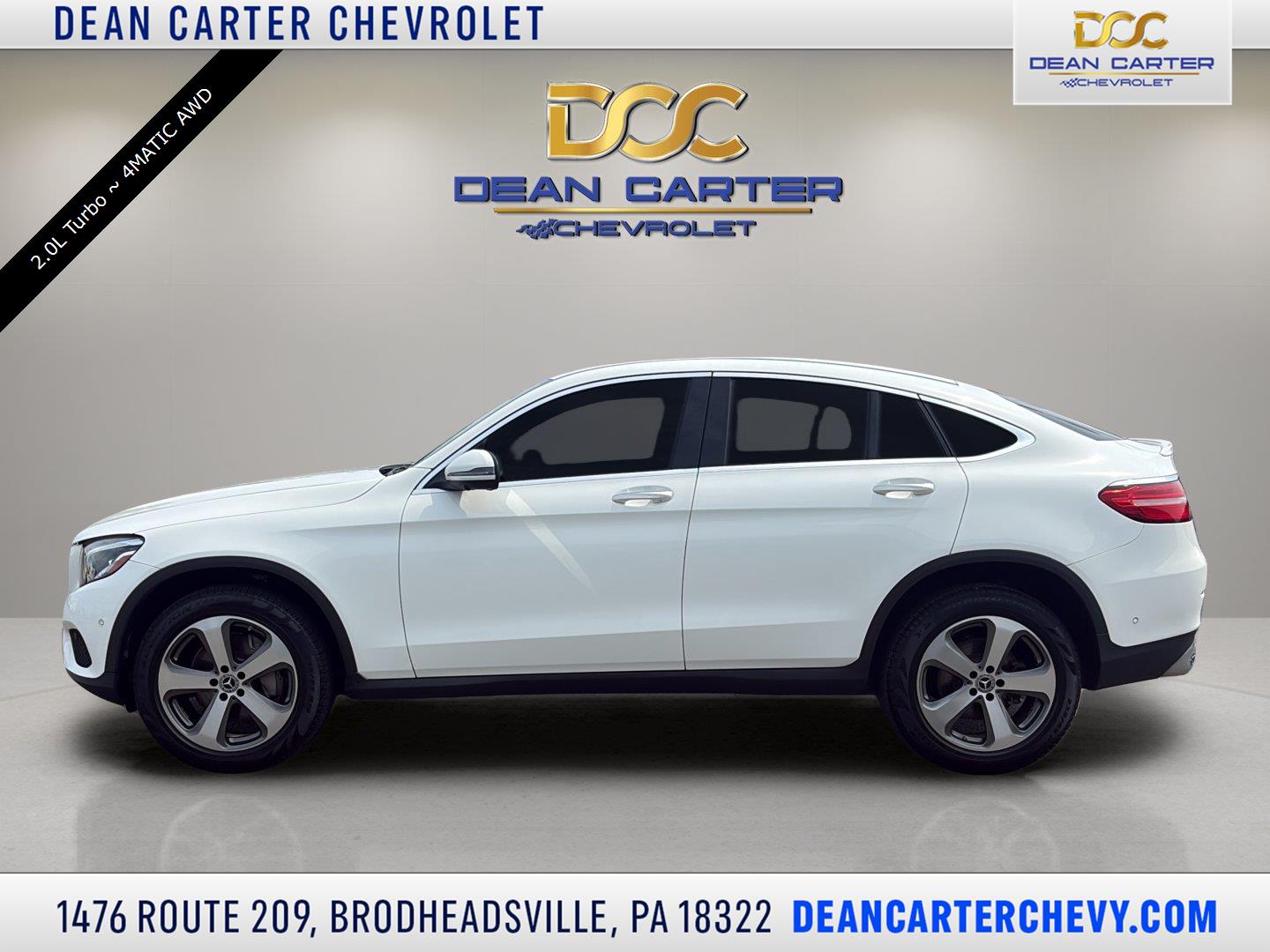 Polar White 2019 Mercedes-Benz GLC SUV / Crossover All-Wheel Drive Automatic
