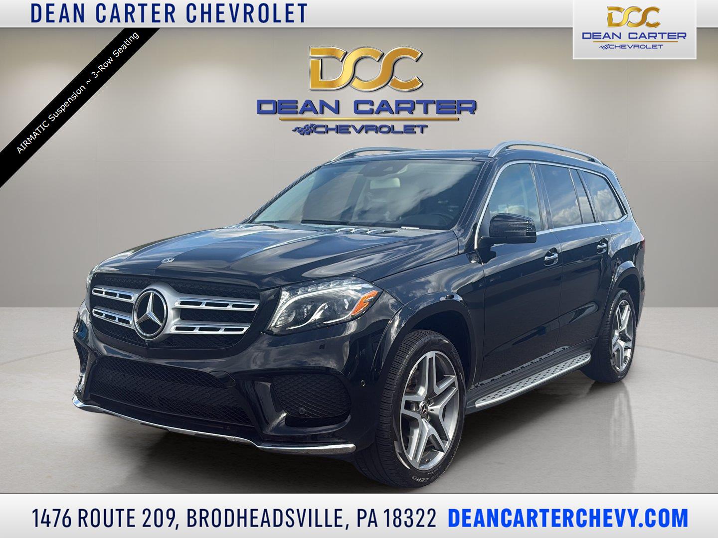 Black 2019 Mercedes-Benz GLS SUV / Crossover All-Wheel Drive Automatic