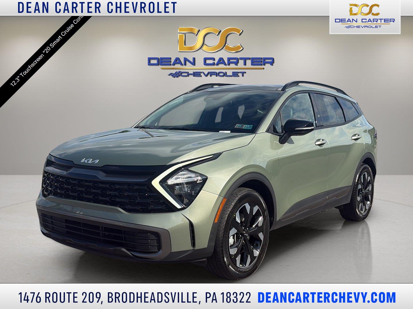 Jungle Green 2023 Kia Sportage Plug-In Hybrid SUV / Crossover All-Wheel Drive Automatic