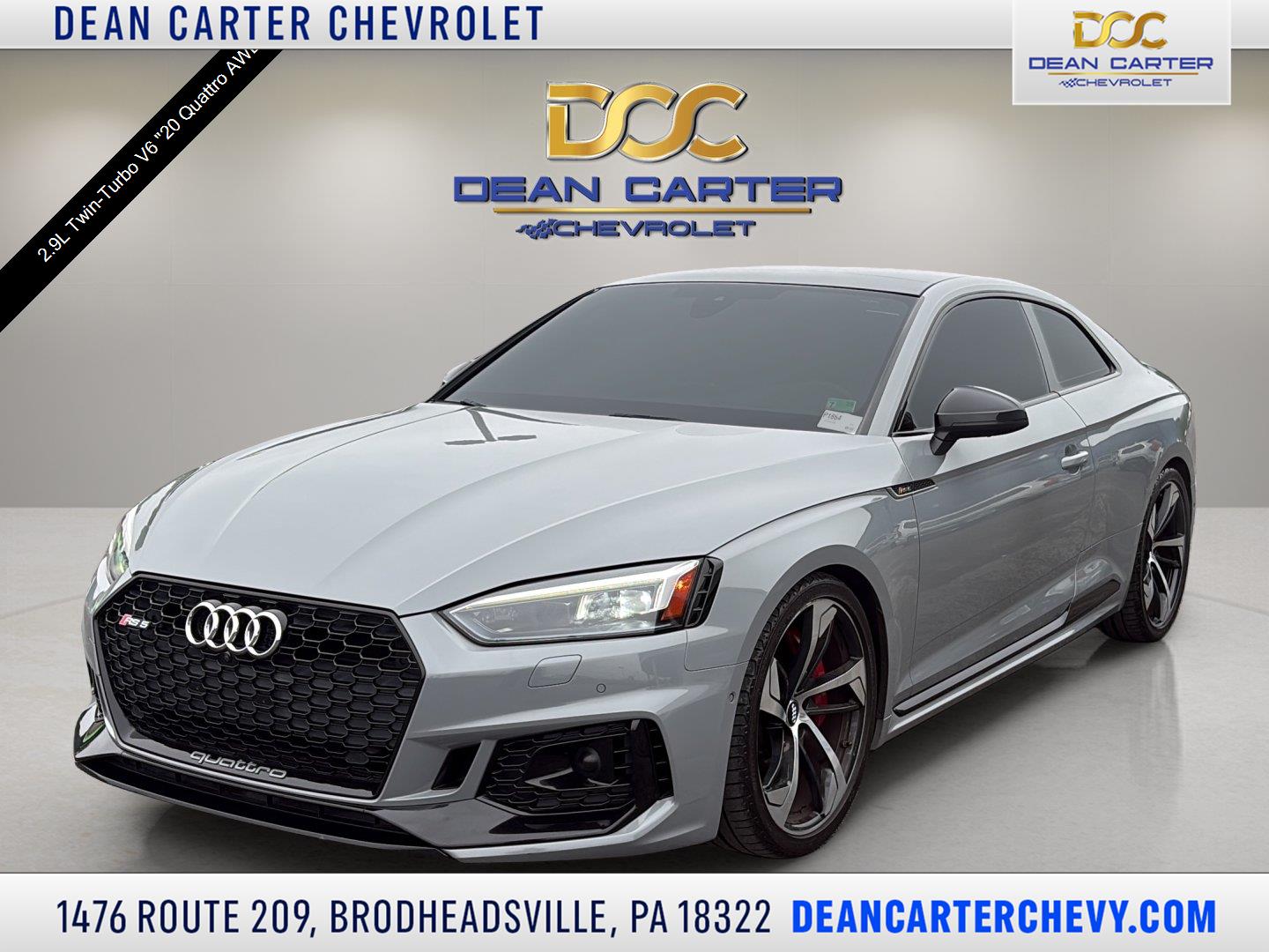 Nardo Gray 2019 Audi RS 5 Coupe All-Wheel Drive Automatic