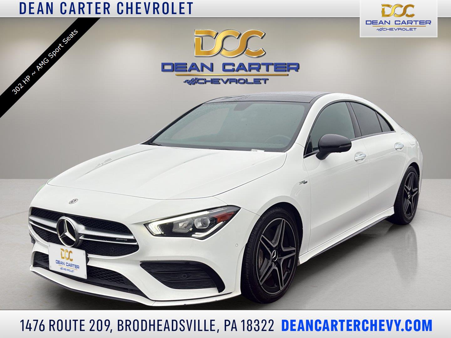 Polar White 2021 Mercedes-Benz CLA Coupe All-Wheel Drive Automatic