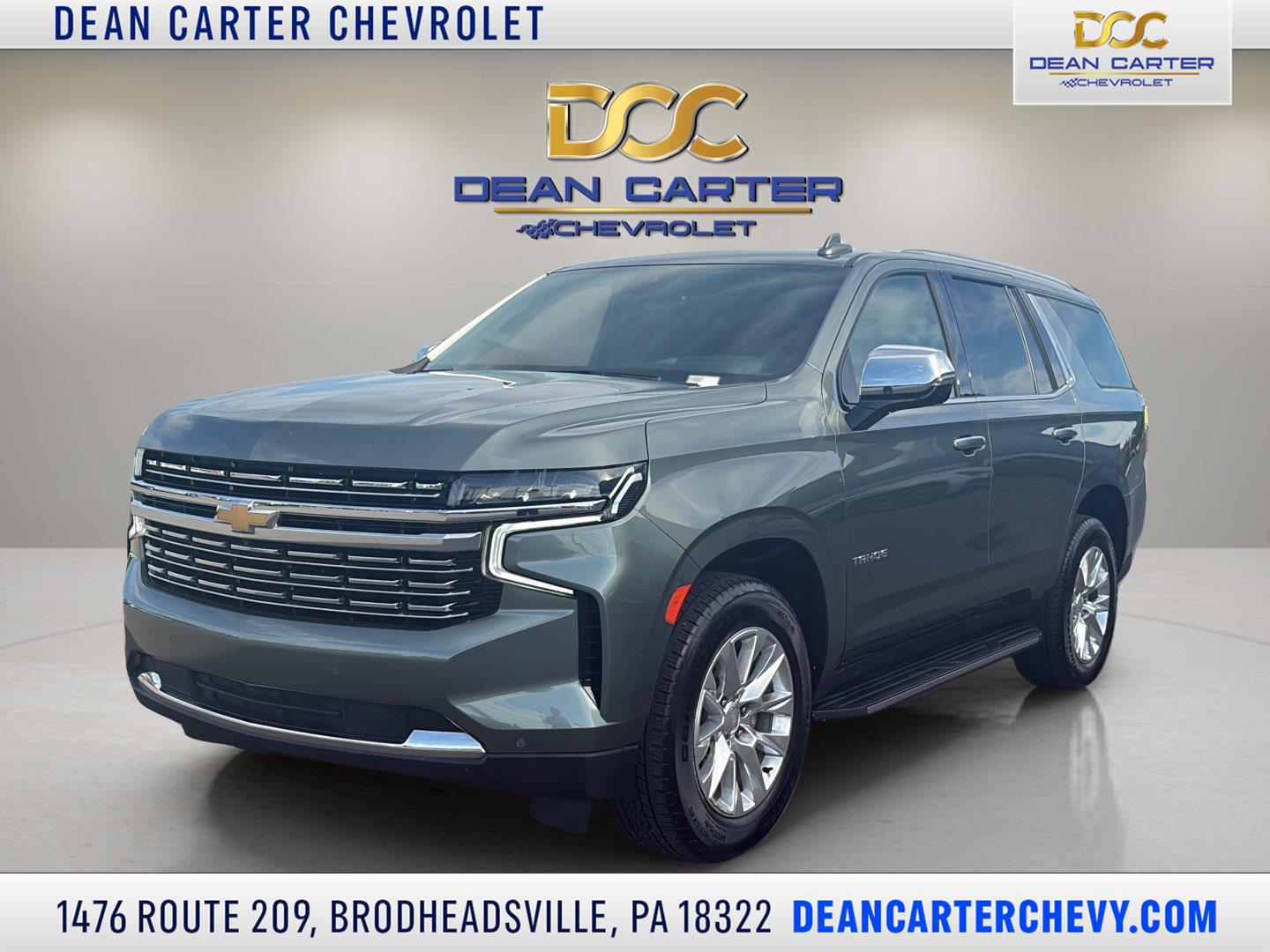 Silver Sage Metallic 2023 Chevrolet Tahoe SUV / Crossover Four-Wheel Drive Automatic