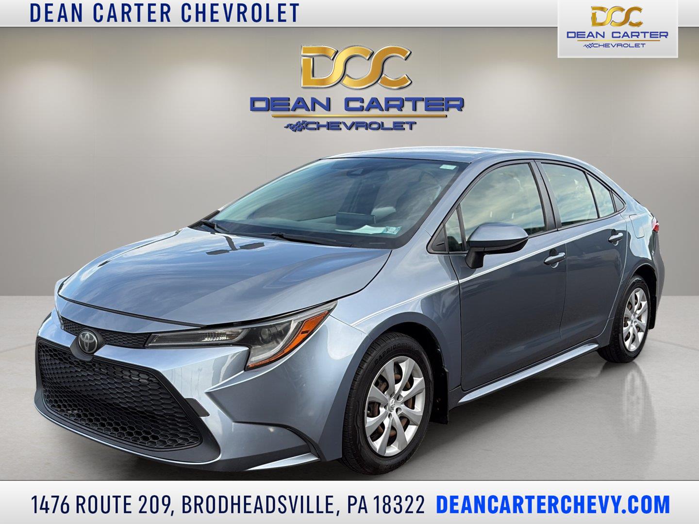 Celestite 2020 Toyota Corolla Sedan Front-Wheel Drive Continuously Variable Transmission