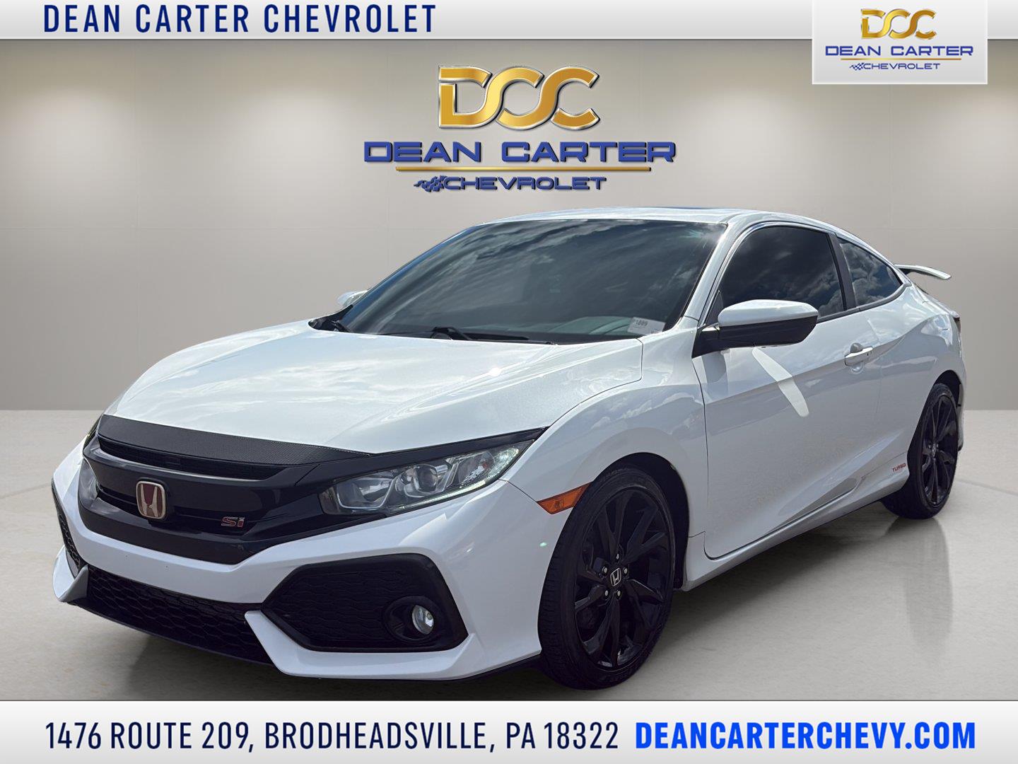 Platinum White Pearl 2019 Honda Civic Coupe Coupe Front-Wheel Drive Manual