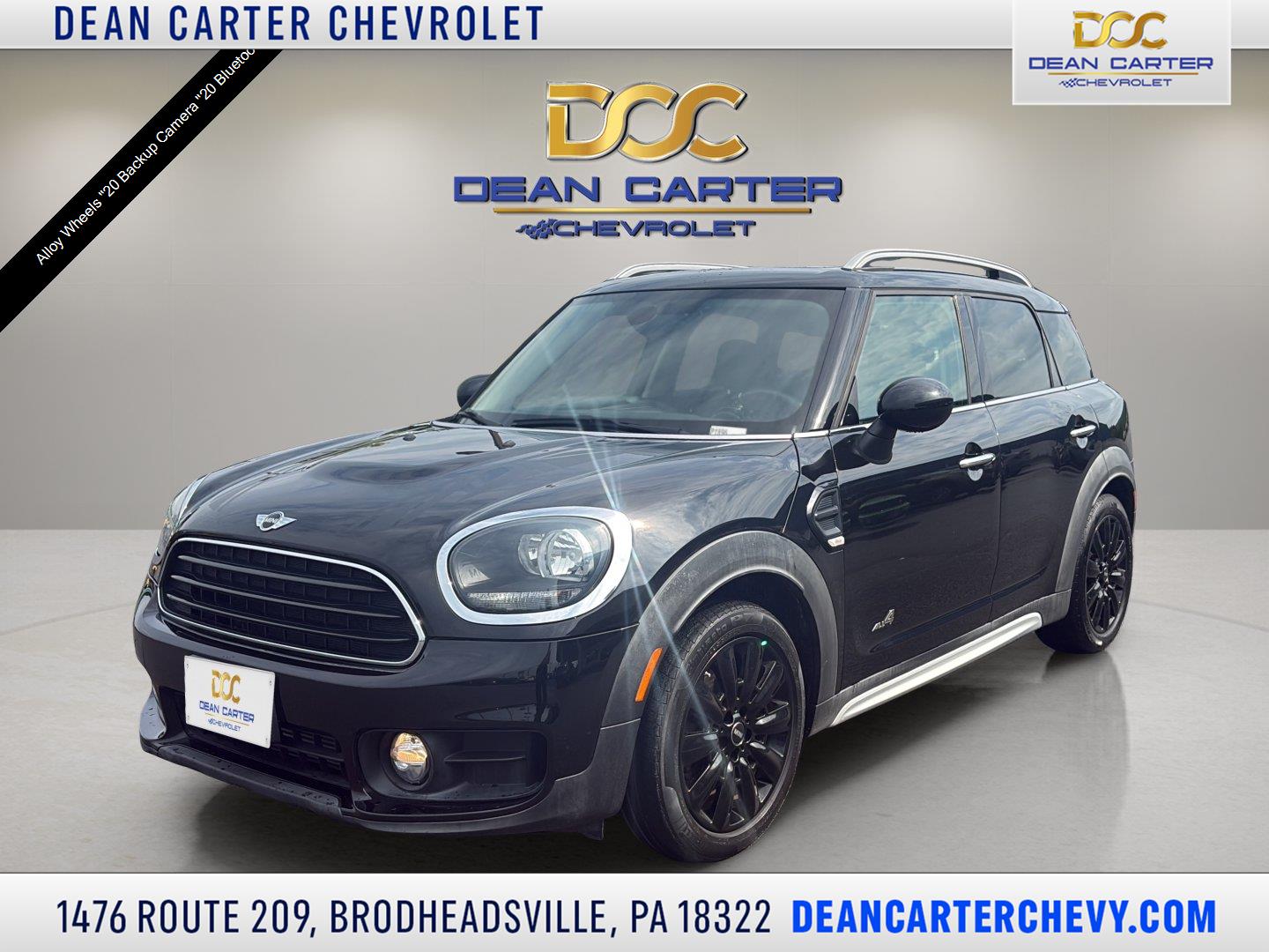 Midnight Black Metallic 2017 MINI Countryman SUV / Crossover All-Wheel Drive 6-Speed Manual