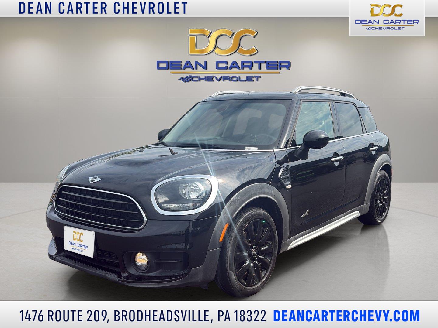 Midnight Black Metallic 2017 MINI Countryman SUV / Crossover All-Wheel Drive 6-Speed Manual