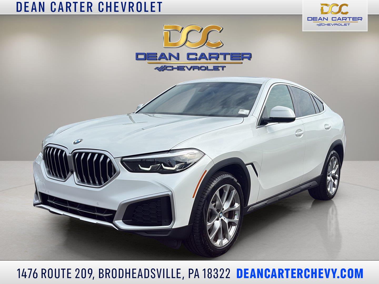 Mineral White Metallic 2022 BMW X6 SUV / Crossover All-Wheel Drive Automatic