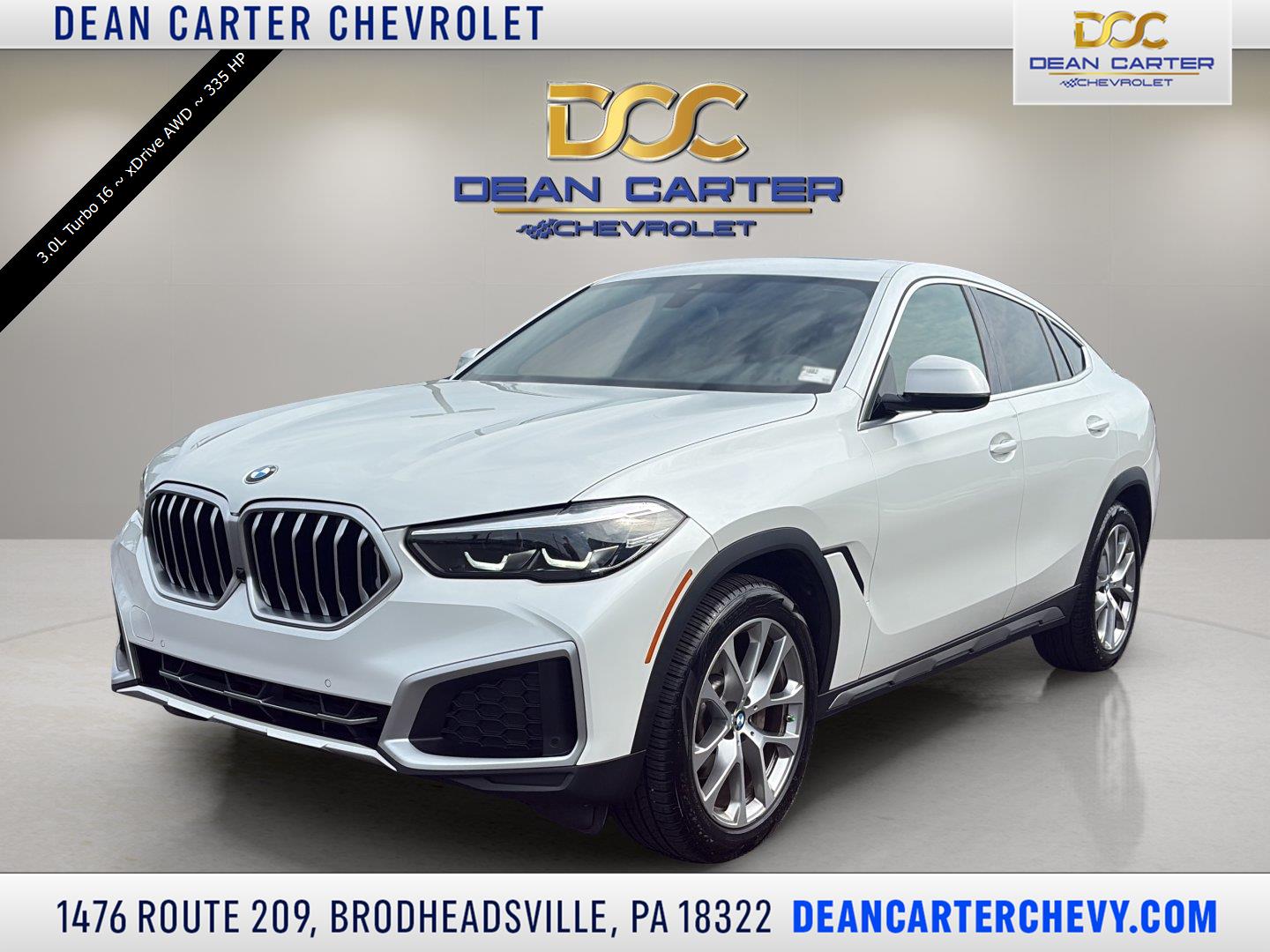 Mineral White Metallic 2022 BMW X6 SUV / Crossover All-Wheel Drive Automatic