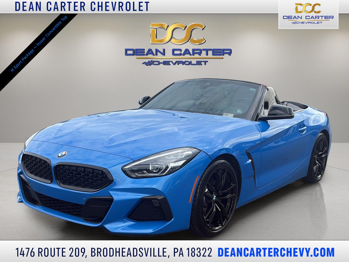 Misano Blue Metallic 2020 BMW Z4 Convertible  Automatic