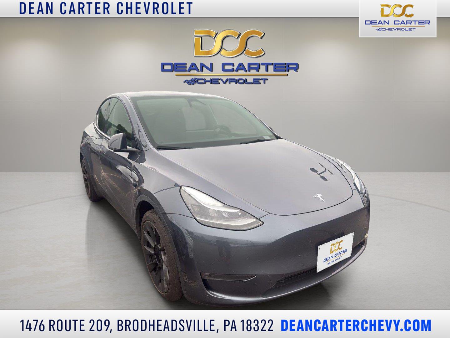 Gray 2023 Tesla Model Y SUV / Crossover All-Wheel Drive Automatic