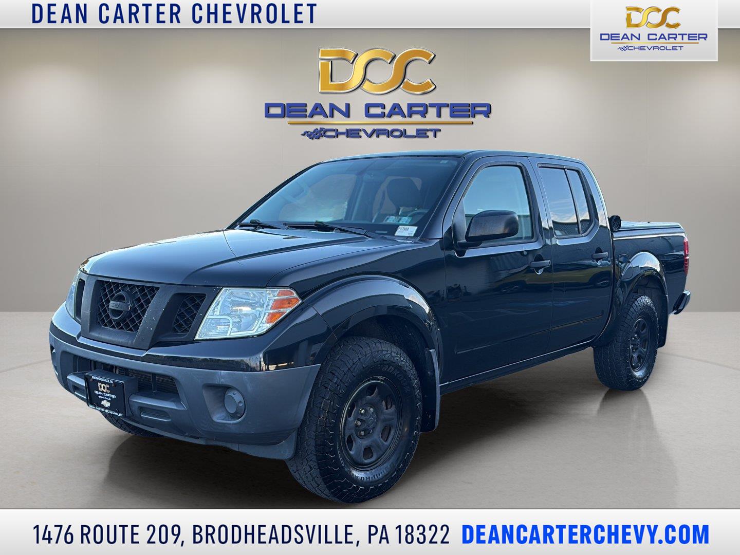 Gray (Magnetic Black) 2017 Nissan Frontier Pickup Truck Four-Wheel Drive Automatic