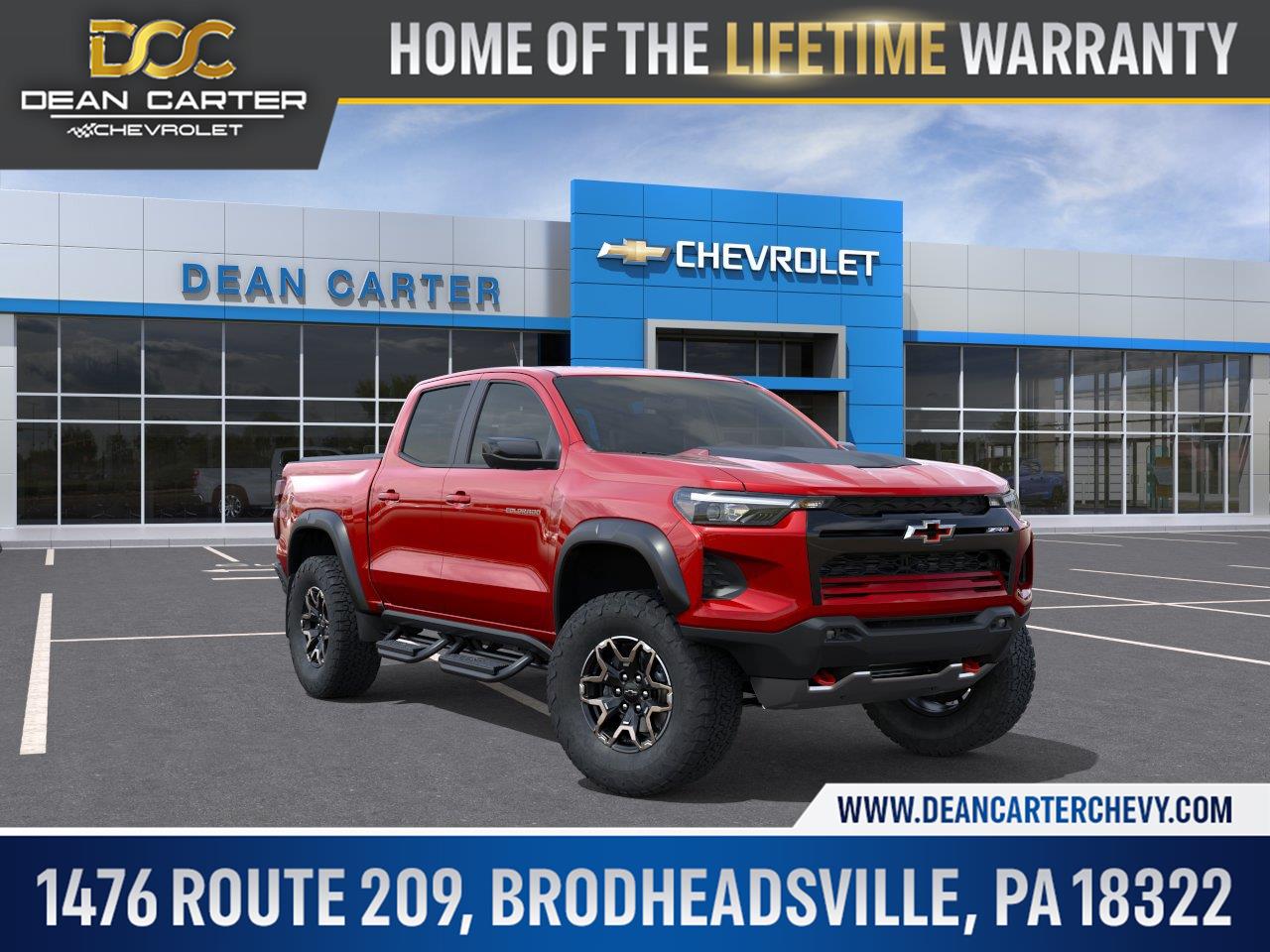 Radiant Red Tintcoat 2026 Chevrolet Colorado Pickup Truck Four-Wheel Drive 8-Speed Automatic