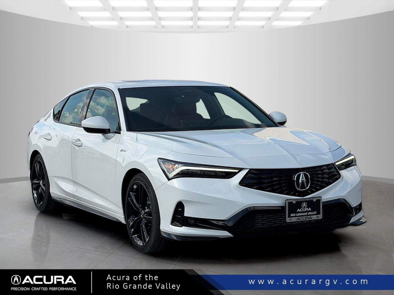 Platinum White Pearl 2026 Acura Integra FWD with A-SPEC Package Sedan Front-Wheel Drive 7-Speed CVT