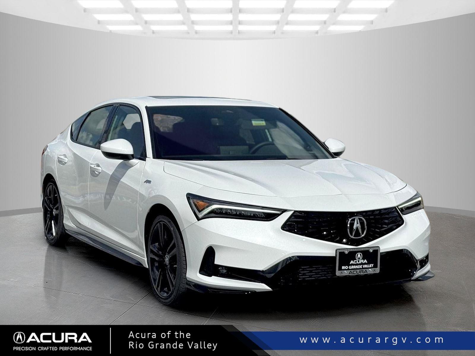 Platinum White Pearl 2026 Acura Integra FWD with A-SPEC Package Sedan Front-Wheel Drive Continuously Variable Transmission