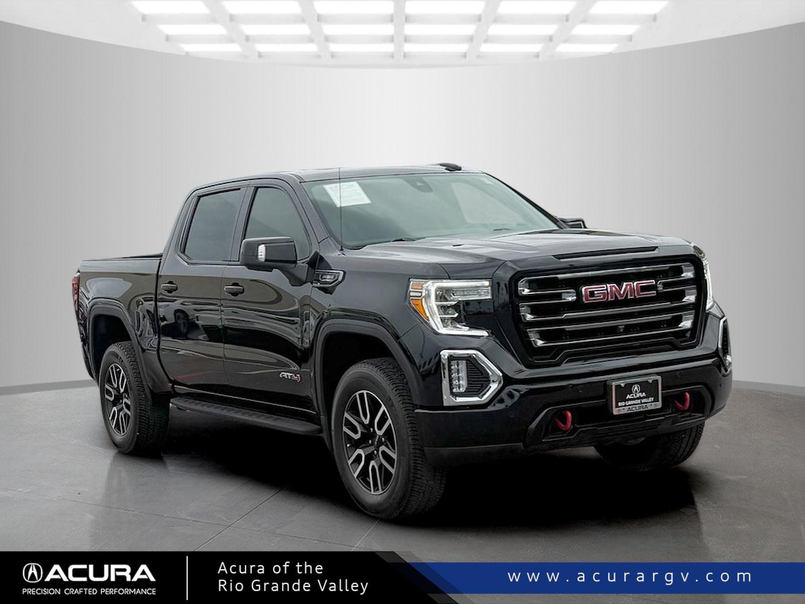 Onyx Black 2021 GMC Sierra 1500 AT4 Crew Cab 4WD Pickup Truck Four-Wheel Drive Automatic