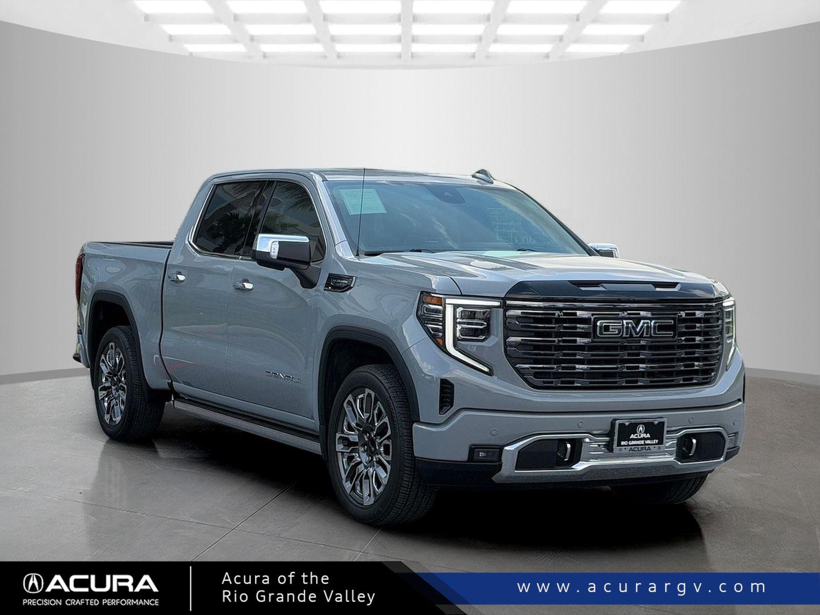 Thunderstorm Gray 2025 GMC Sierra 1500 Denali Ultimate Crew Cab 4WD Pickup Truck Four-Wheel Drive Automatic