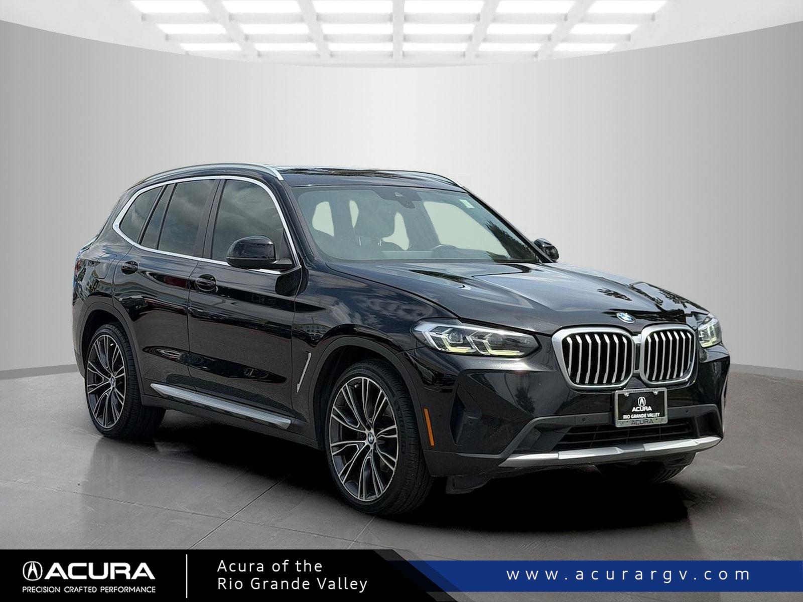 Jet Black 2022 BMW X3 SUV / Crossover Rear-Wheel Drive Automatic