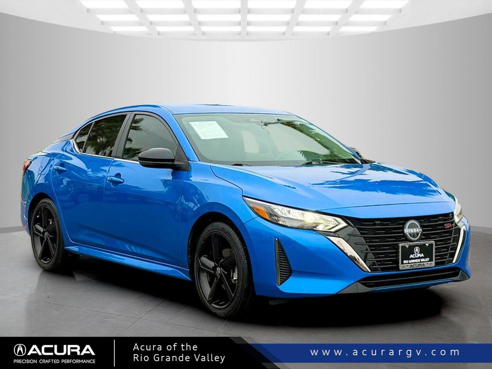 Electric Blue Metallic 2024 Nissan Sentra Sedan Front-Wheel Drive Continuously Variable Transmission
