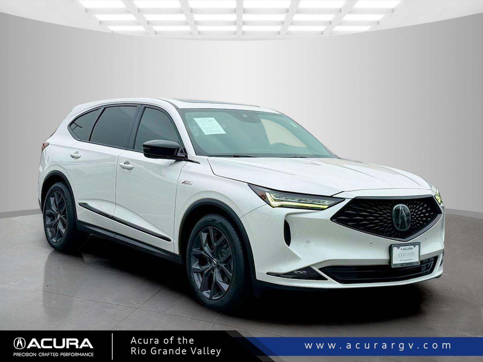 Platinum White Pearl 2023 Acura MDX SH-AWD with A-SPEC Package SUV / Crossover All-Wheel Drive Automatic