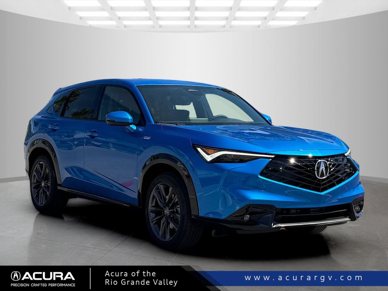 Double Apex Blue Pearl II 2026 Acura ADX FWD with A-SPEC Package SUV / Crossover Front-Wheel Drive Continuously Variable Transmission
