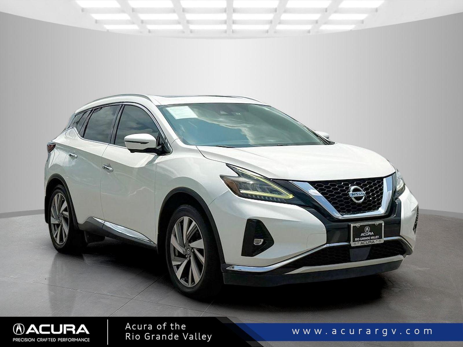 Pearl White Tricoat 2020 Nissan Murano SL FWD SUV / Crossover Front-Wheel Drive Continuously Variable Transmission