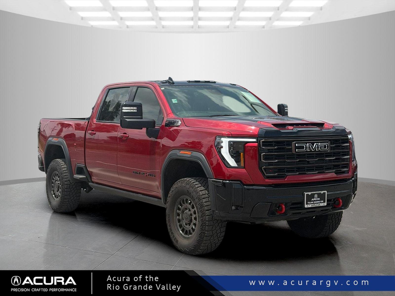 Volcanic Red Tintcoat 2025 GMC Sierra 2500HD Pickup Truck Four-Wheel Drive Automatic