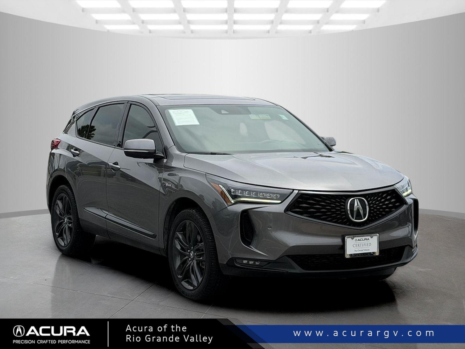 Liquid Carbon Metallic 2024 Acura RDX SH-AWD with A-Spec Package SUV / Crossover All-Wheel Drive Automatic