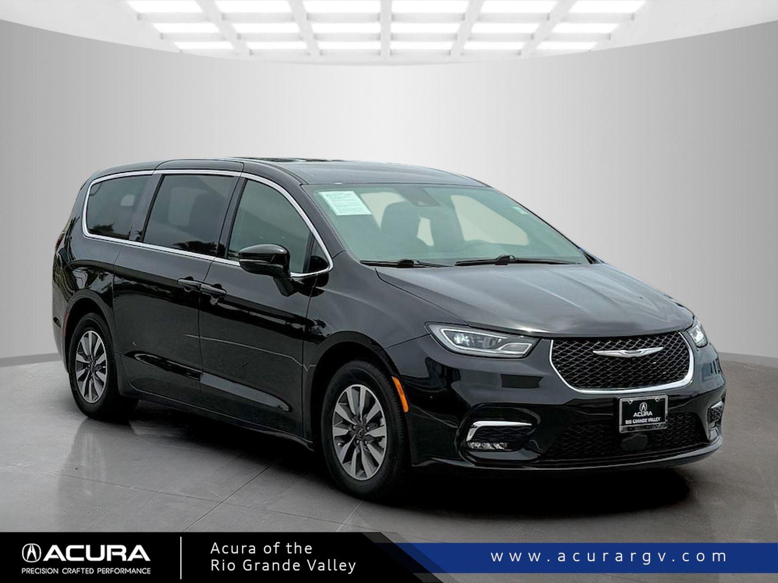 Diamond Black Crystal Pearlcoat 2025 Chrysler Pacifica Hybrid Select FWD Minivan Front-Wheel Drive Automatic