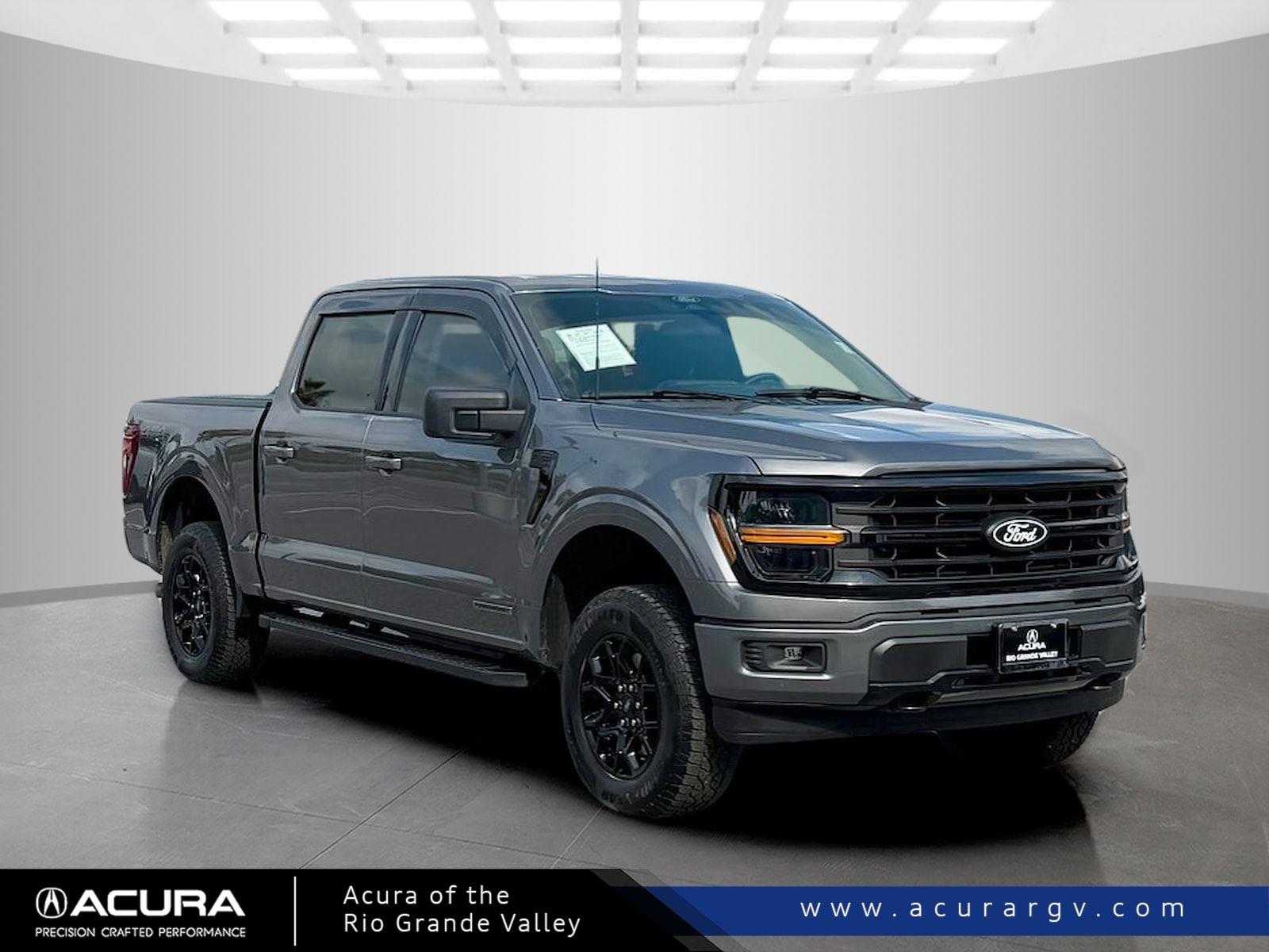 Carbonized Gray 2025 Ford F-150 XLT SuperCrew 4WD Pickup Truck Four-Wheel Drive Automatic