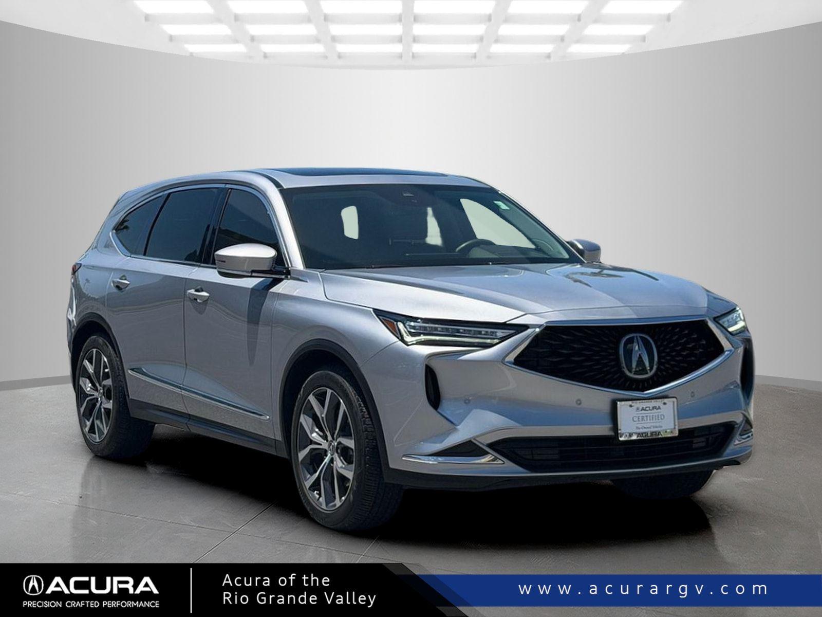 Lunar Silver Metallic 2024 Acura MDX SUV / Crossover Front-Wheel Drive Automatic