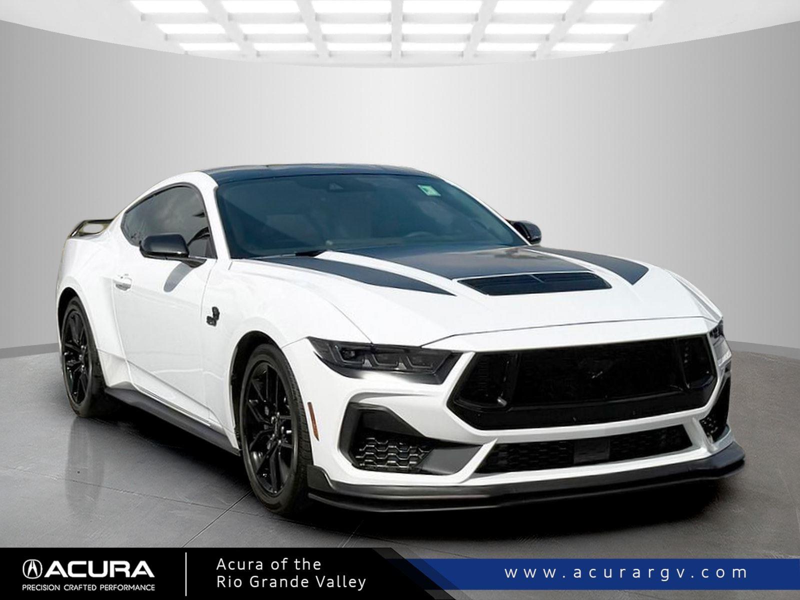 Oxford White 2024 Ford Mustang Coupe Rear-Wheel Drive Automatic