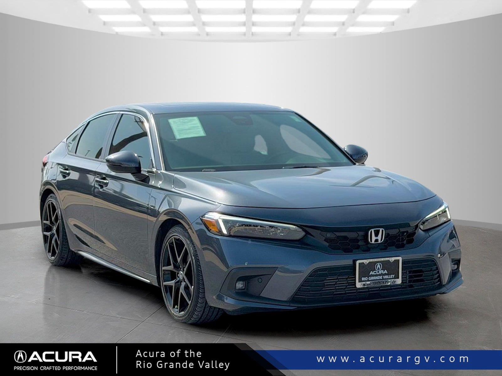 Meteorite Gray Metallic 2024 Honda Civic Hatchback Hatchback Front-Wheel Drive 7-Speed CVT