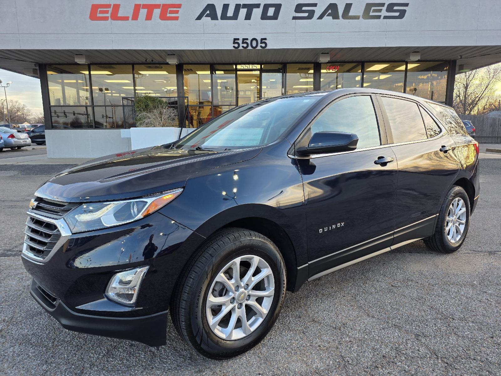 Midnight Blue Metallic 2021 Chevrolet Equinox LT AWD with 1LT SUV / Crossover Four-Wheel Drive 6-Speed Automatic