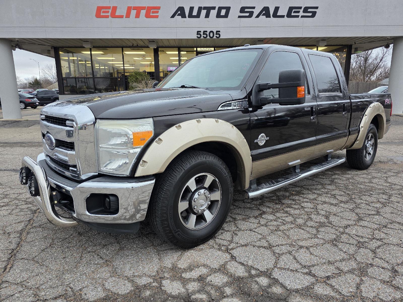 BRONZE 2014 Ford F-250 Super Duty Lariat Crew Cab Pickup Truck 4X2 6-Speed Automatic