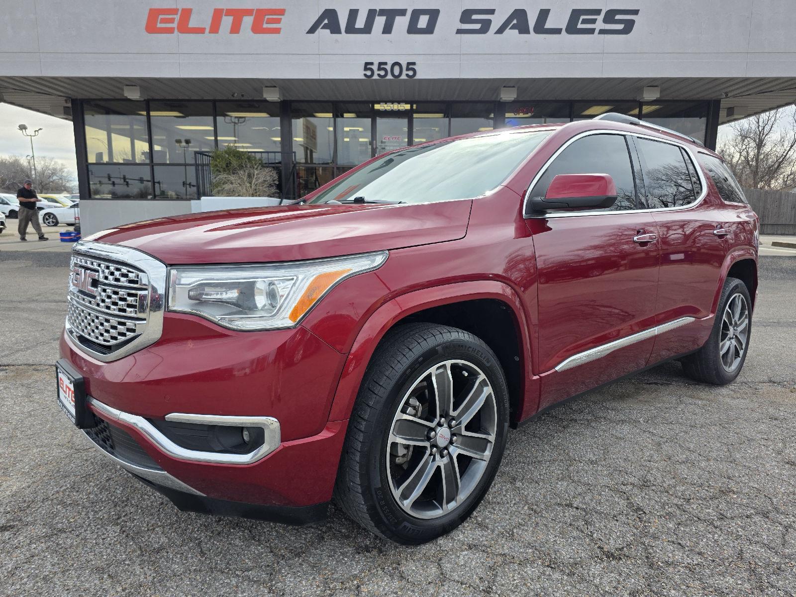 Red Quartz Tintcoat 2019 GMC Acadia Denali FWD SUV / Crossover Front-Wheel Drive 6-Speed Automatic