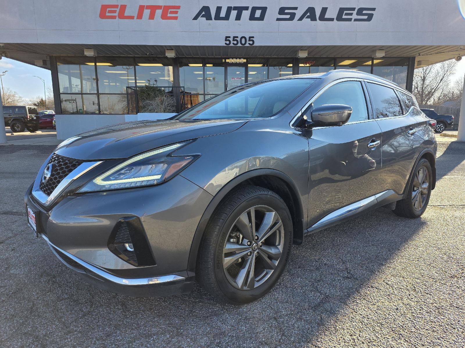Gray (Gun Metallic) 2022 Nissan Murano Platinum AWD SUV / Crossover All-Wheel Drive Continuously Variable Transmission