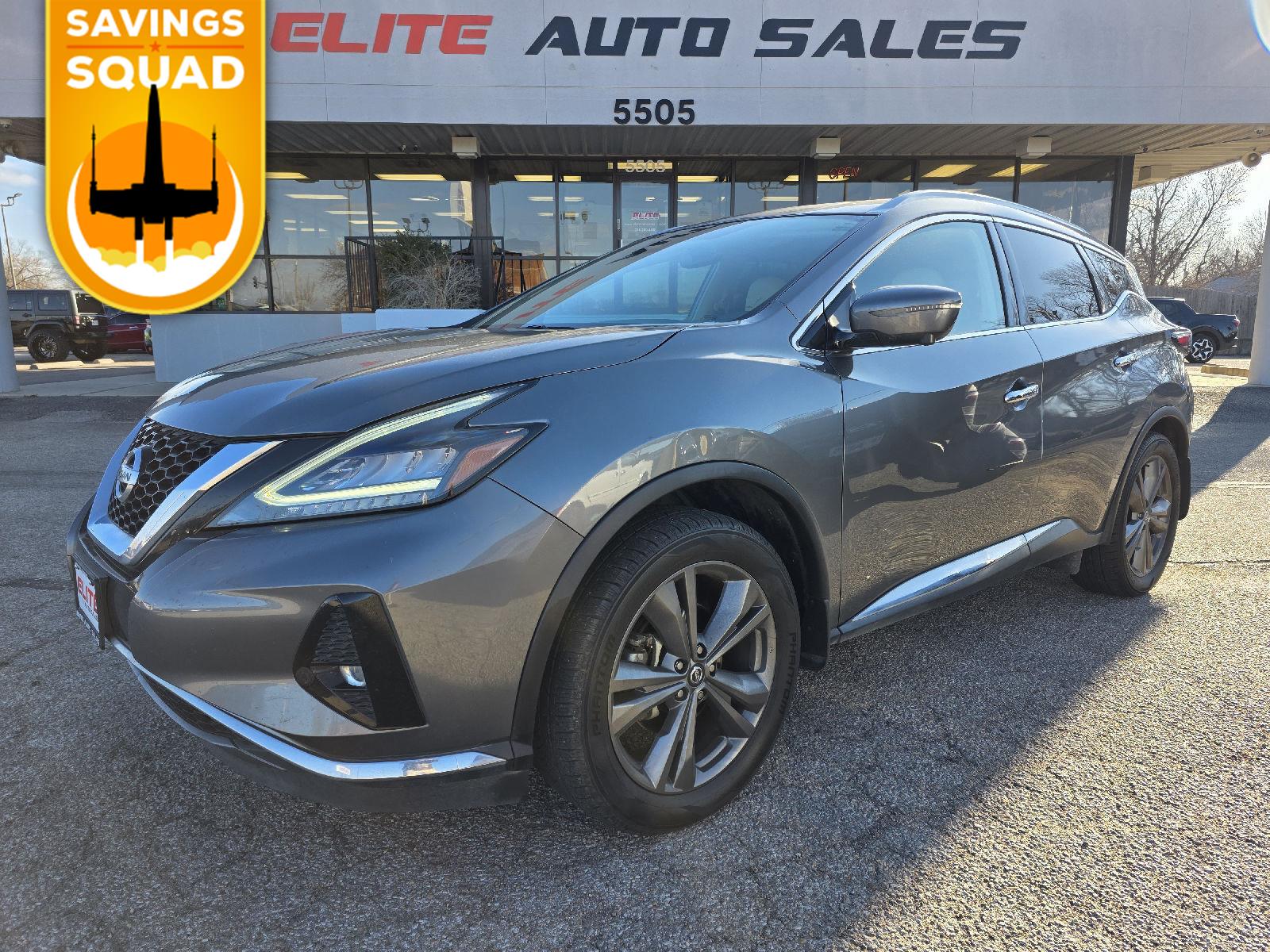 Gray (Gun Metallic) 2022 Nissan Murano Platinum AWD SUV / Crossover All-Wheel Drive Continuously Variable Transmission