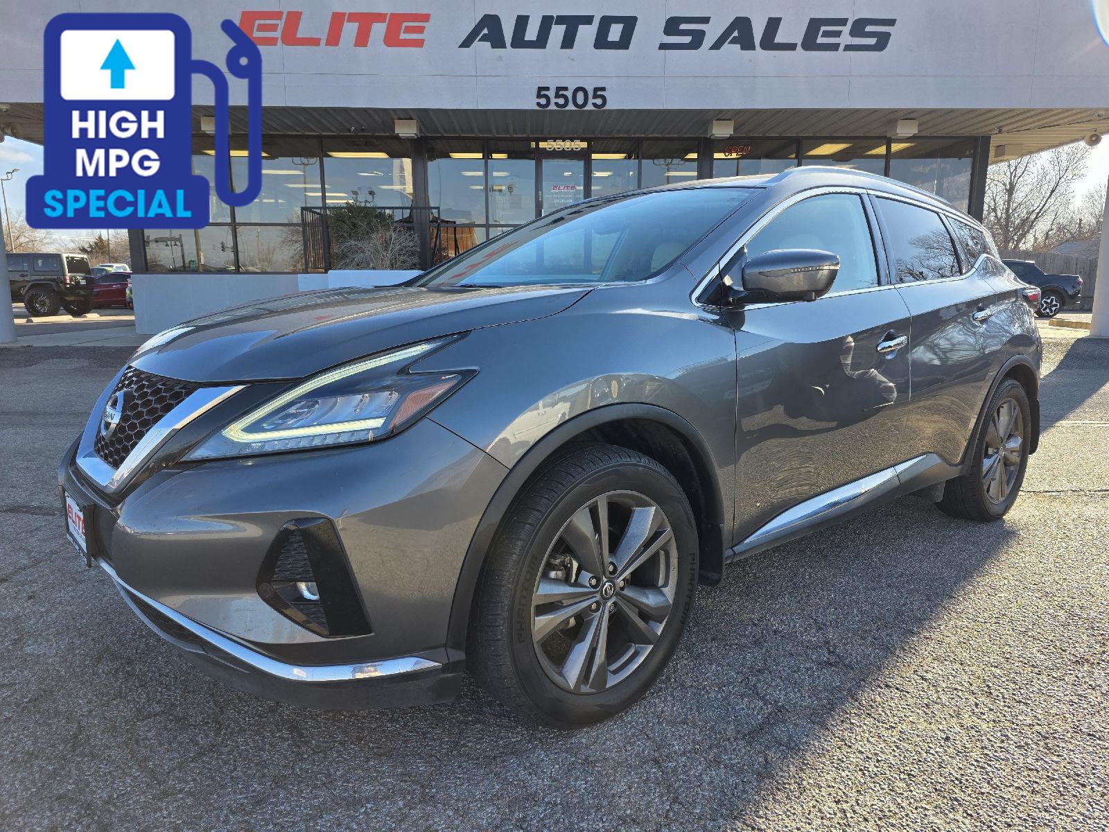 Gray (Gun Metallic) 2022 Nissan Murano SUV / Crossover All-Wheel Drive Continuously Variable Transmission