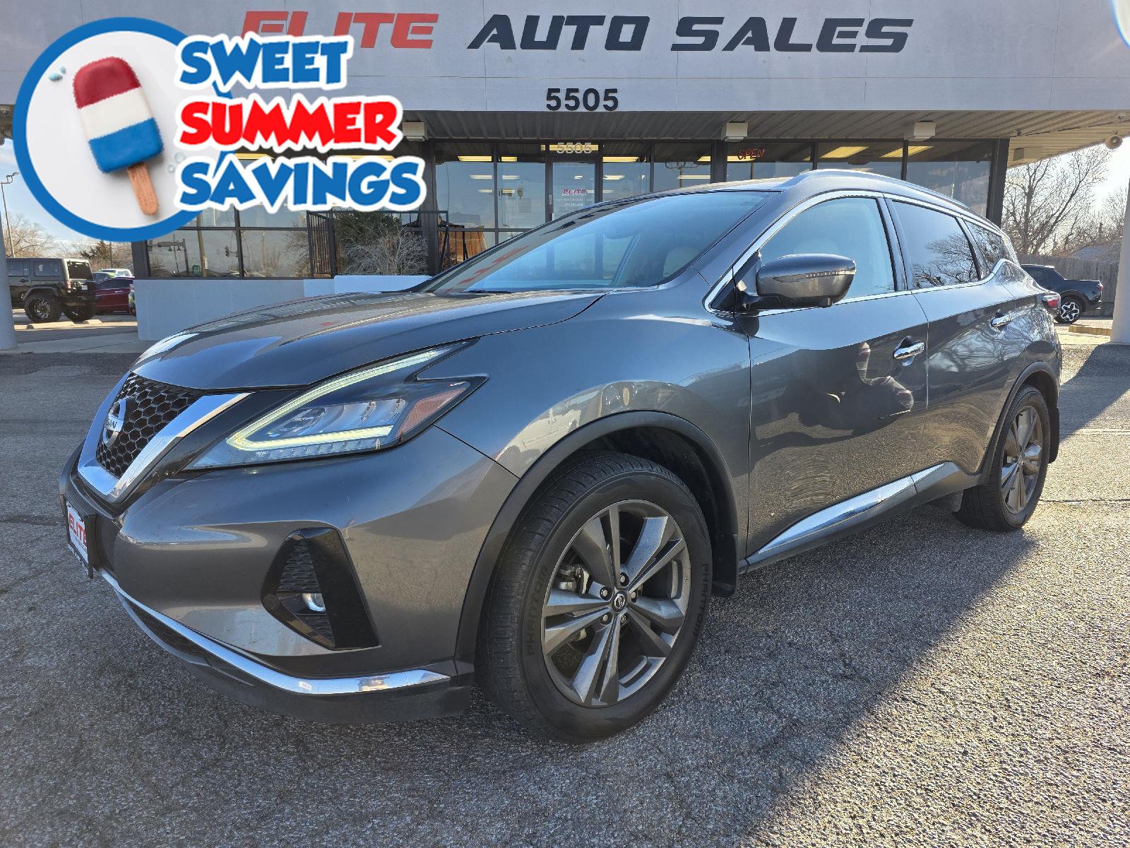 Gray (Gun Metallic) 2022 Nissan Murano SUV / Crossover All-Wheel Drive Continuously Variable Transmission