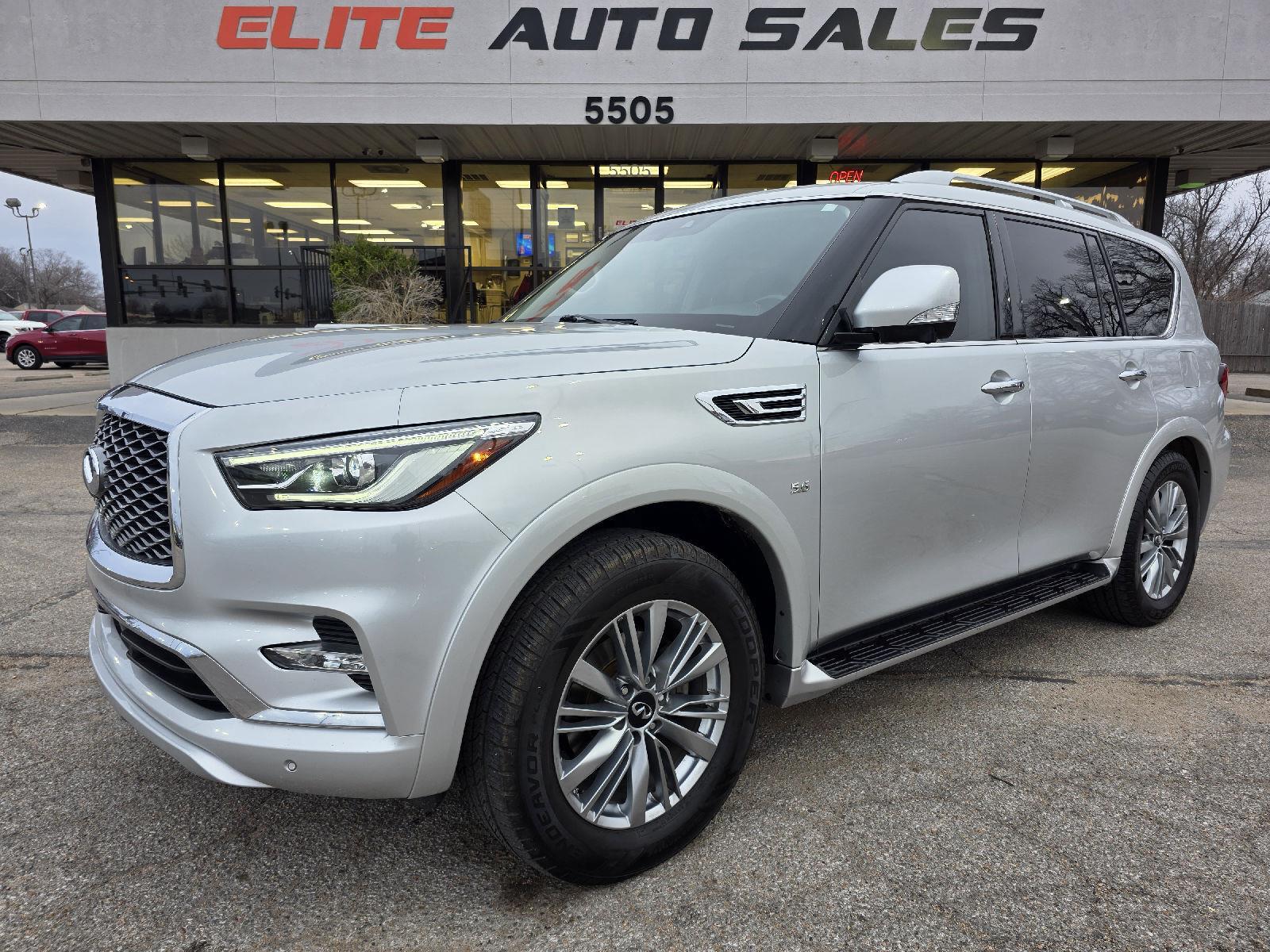 Gray (Graphite Shadow) 2020 INFINITI QX80 Luxe RWD SUV / Crossover Rear-Wheel Drive Automatic