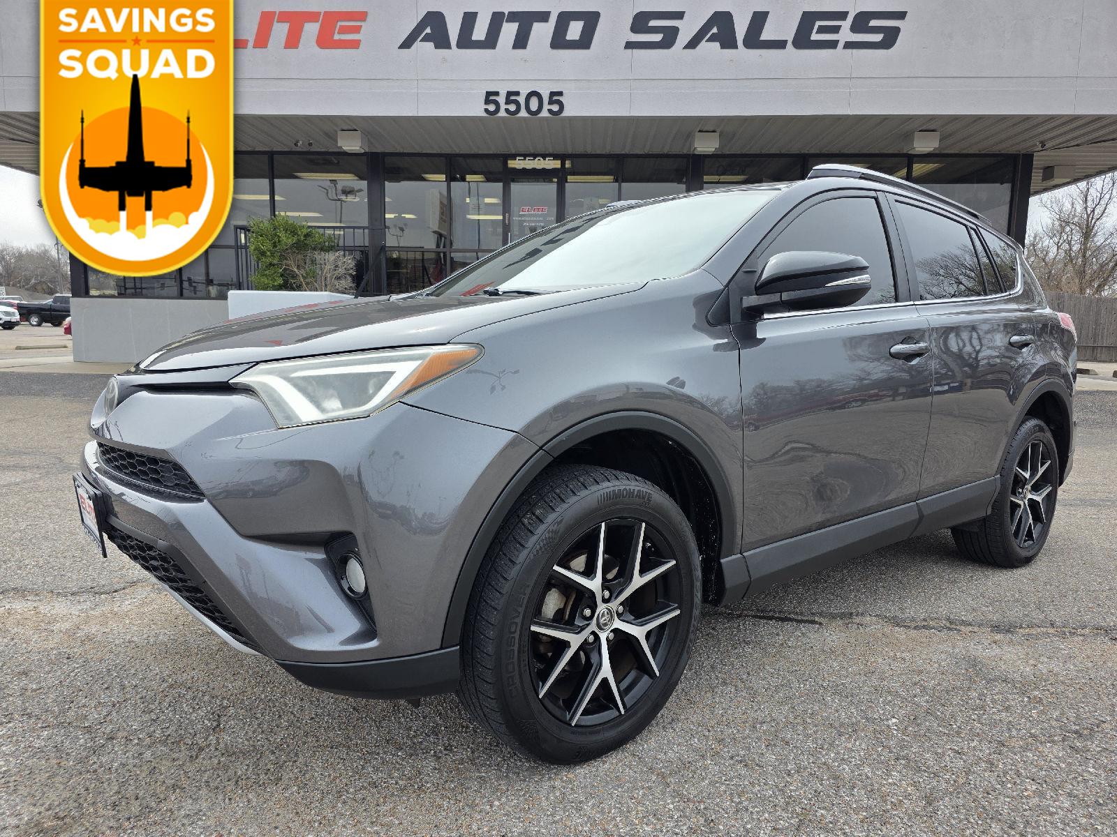 Magnetic Gray Metallic 2017 Toyota RAV4 SE SUV / Crossover Front-Wheel Drive Automatic