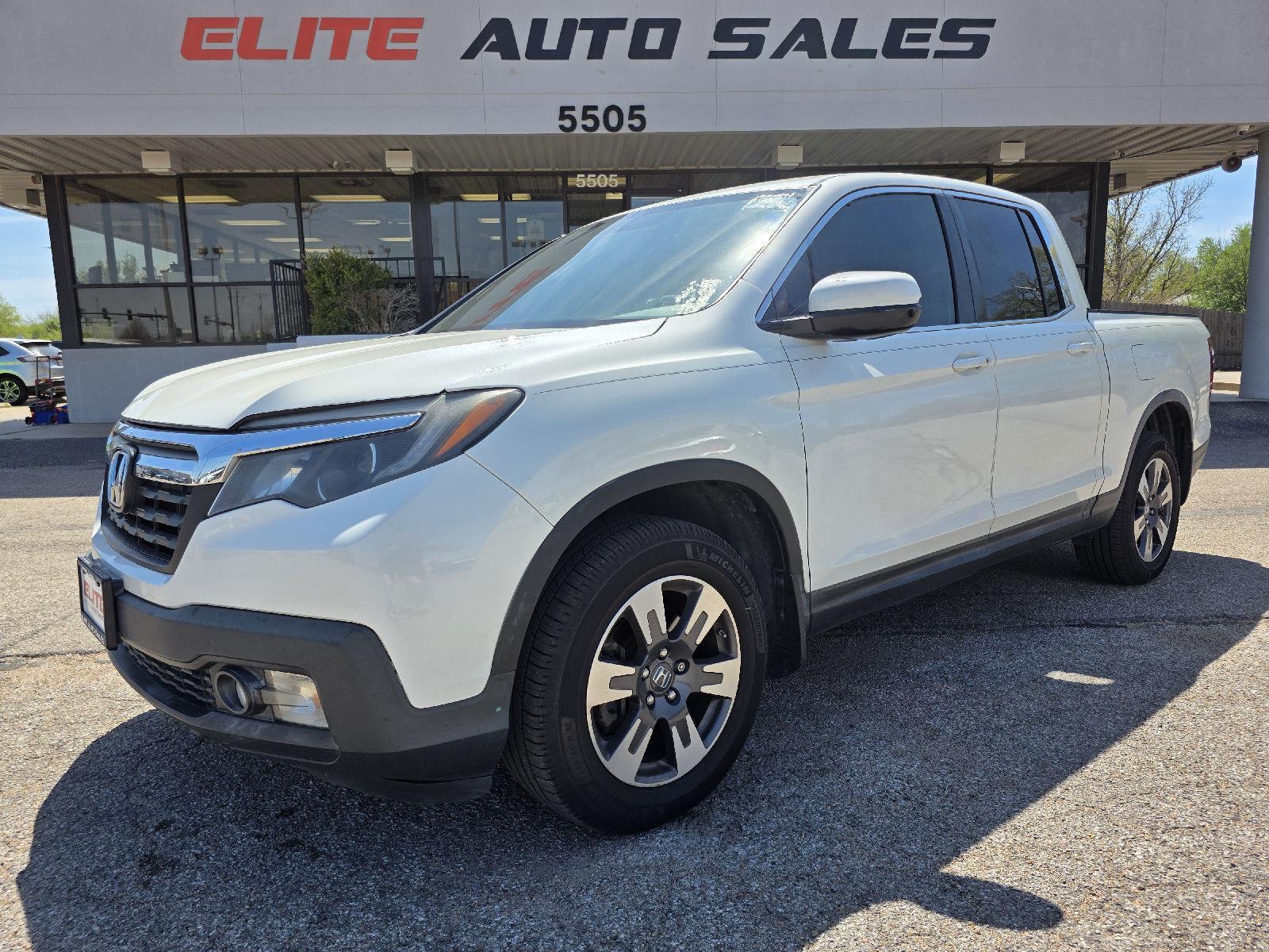 2017 Honda Ridgeline RTL-T AWD Pickup Truck All-Wheel Drive Automatic
