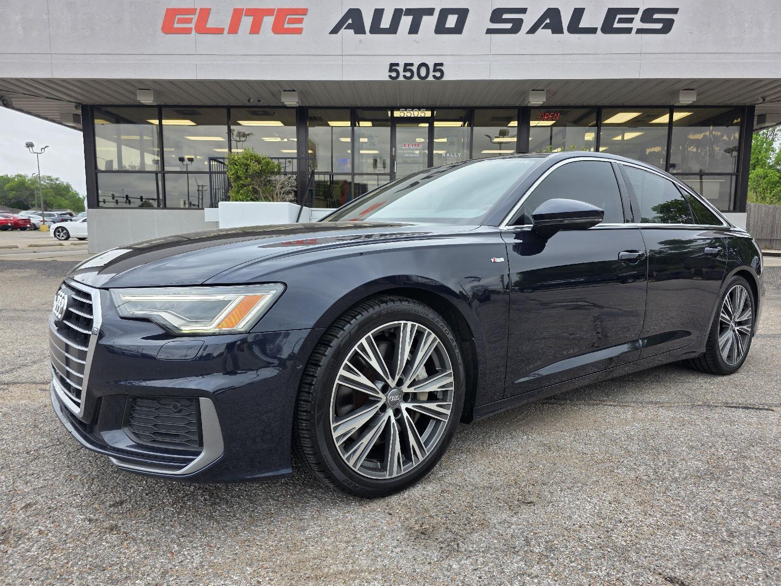 Firmament Blue Metallic 2019 Audi A6 55 TFSI quattro Premium Plus Sedan AWD Sedan All-Wheel Drive Automatic
